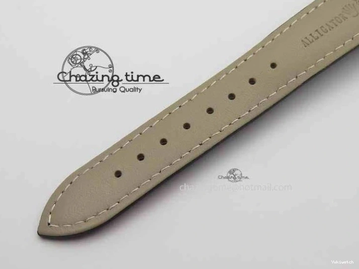 Black RG A3165 Dial Leather Date On Stick Best Edition Strap VF Cellini Markers Black 0708